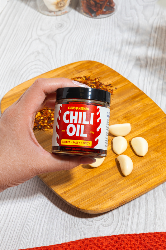 Chris P Kitchen SPICIEST Chili Oil