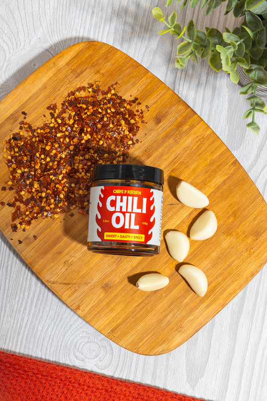Chris P Kitchen SPICIER Chili Oil